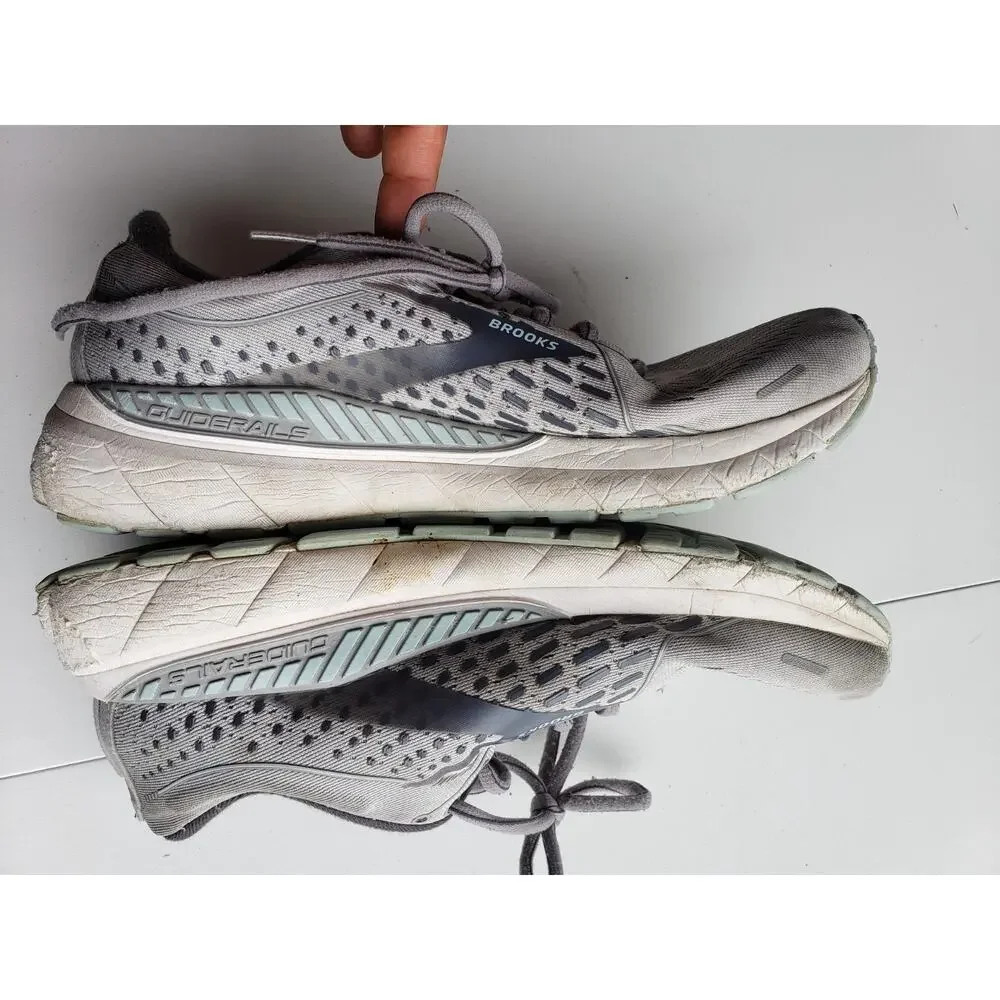 Brooks Adrenaline GTS 21 Shoes Size 11 Womens Gray Running Marathon 1203291B061